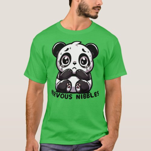 Anxiety panda T_Shirt