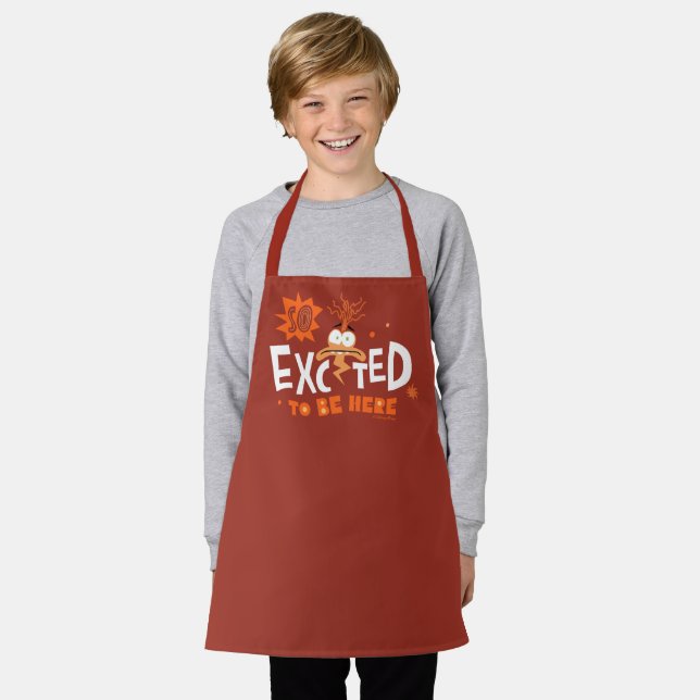 Anxiety "So Excited To Be Here" Apron (Worn)