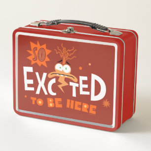 Anxiety "So Excited To Be Here" Metal Lunch Box