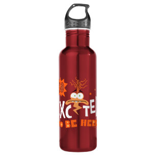 Anxiety "So Excited To Be Here" Stainless Steel Water Bottle