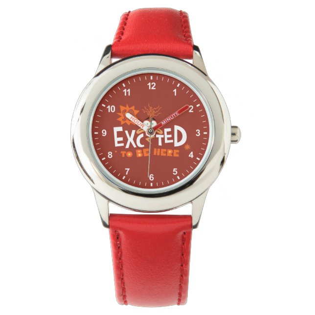 Anxiety "So Excited To Be Here" Watch (Front)