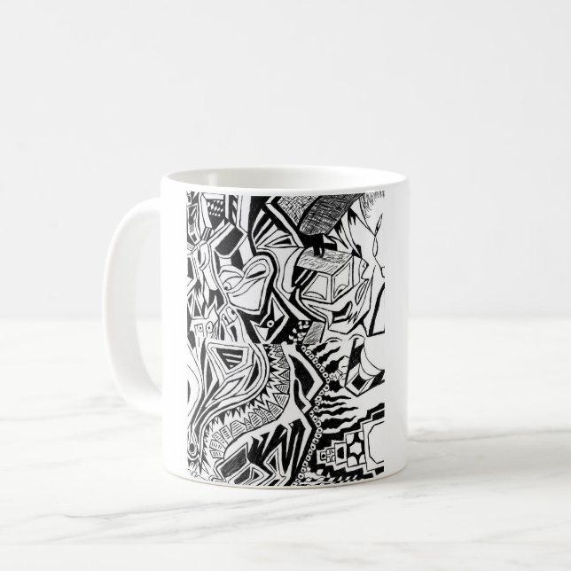 Anxious Insights Coffee Mug (Front Left)