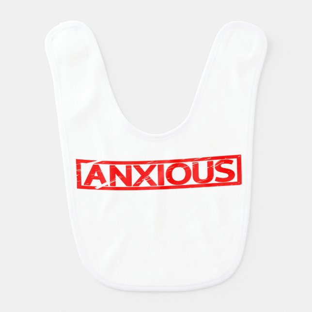 Anxious Stamp Baby Bib (Front)