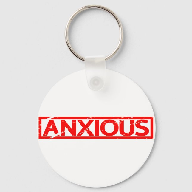 Anxious Stamp Keychain (Front)