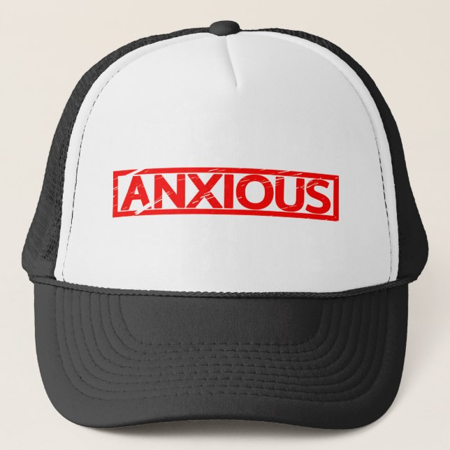 Anxious Stamp Trucker Hat (Front)