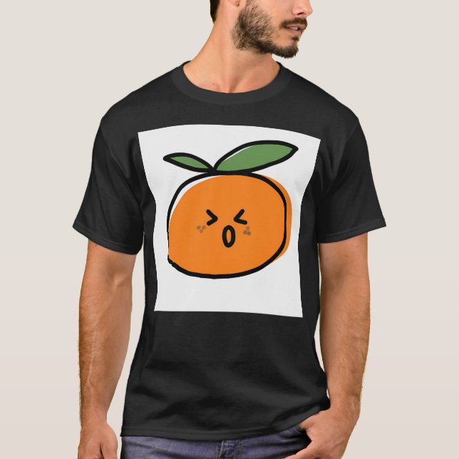 Anxious Tangerine T-Shirt (Front)