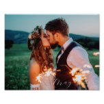 Any 8x10 Personalized Dated Photo Print