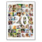 Any Age 48 Photo Collage Huge Birthday Card
