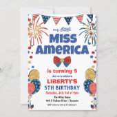 ANY AGE - 4th of July Birthday Party Invitation (Front)