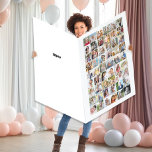 Any Age 54 Photo Collage Giant Birthday Card<br><div class="desc">Create your own giant birthday card with 54 different photos - personalized for any age. The photo template displays your pictures in square format, in a grid containing 9 rows with 6 photos in each. Change your pictures for my samples ones, working from left to right, top to bottom. If...</div>