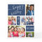 Any Age 5 Photo Collage Blue Personalized Birthday