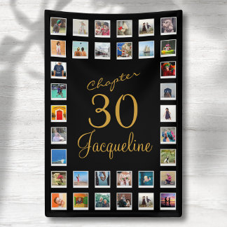 Any Age Birthday Photo Banner
