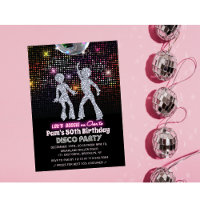 ANY AGE - Disco Birthday Party Invitation