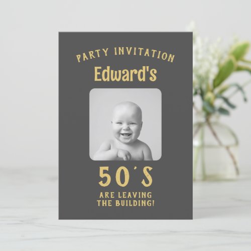 Any Age Funny Birthday Invitation