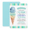 ANY AGE - Ice Cream Boy Birthday Invitation