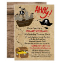 ANY AGE - Pirate Birthday Party Invitation