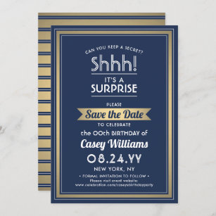 50th Birthday Save The Date Cards Zazzle