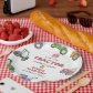Any age Watercolor tractor birthday Paper Plates
