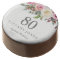 Any Age White Rose Floral 80th Birthday