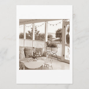 ANY BEACH HOUSE PARTY INVITATION