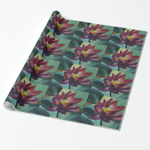 Any Celebration Floral Glossy Wrapping Paper, Paper