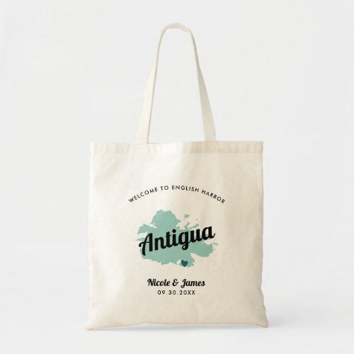 Any Color Antigua Wedding Welcome Bag Tote Bag