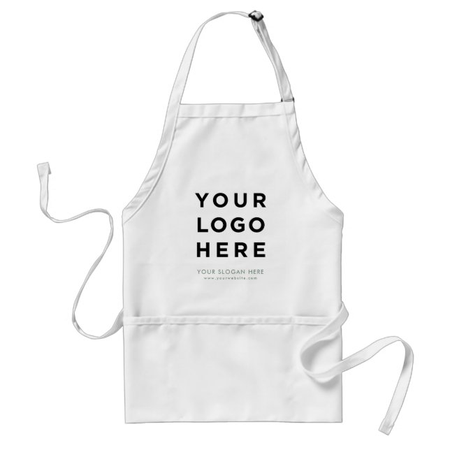 Any Color Apron Uniform Business Logo Promotional (Front)