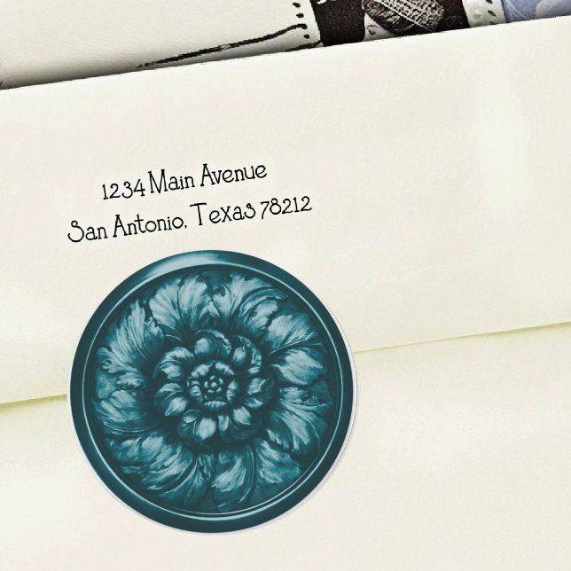 Any Color Baroque Envelope Seal Wedding (Creator Uploaded)