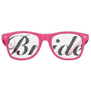 Any Color Bride Swag Party Glasses