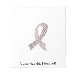 Any Color Cause Awareness Ribbons Notepad