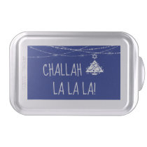 Any Color Chrismukkah Challah La La La | Blue Cake Pan
