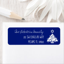 Any Color Christmas + Hanukkah Tree + Chalk | Blue Label