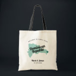 Any Color Dominican Republic Wedding Welcome Bag, Tote Bag<br><div class="desc">Wedding weekend welcome gift bag for out of town guests to your wedding, featuring image of Dominican Republic. You may edit the colors for any part of this design, as well as move the heart to the location of your wedding. To change colors, click personalize and then "edit using the...</div>
