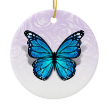Any Color Elegant Floral Butterfly