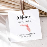  Florida wedding favors, Florida wedding welcome bags