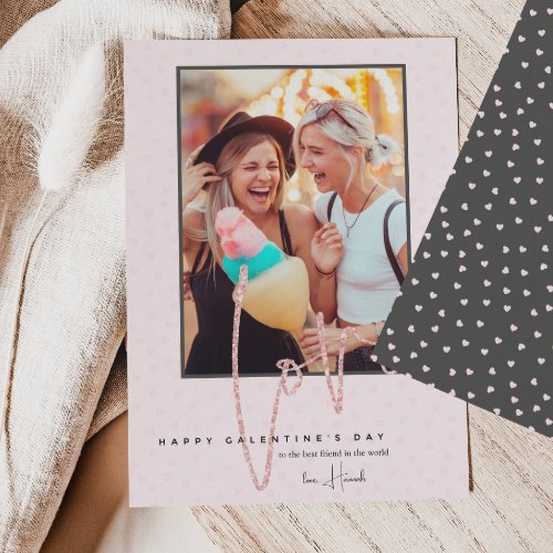 Any Color  Happy Galentines Day Photo Invitation