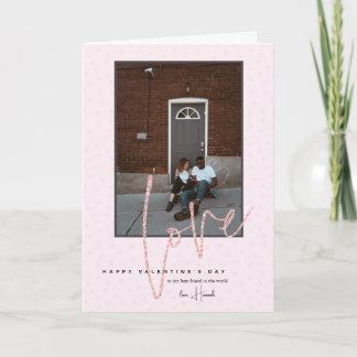 Any Color | Happy Valentine's Day Photo Card