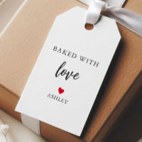 Any Color Heart Baked With Love, Homemade Holiday