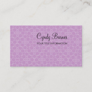 Any Color Lace Business Card