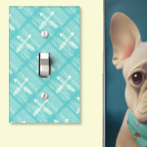 Any Color Modern Arrow Pattern Light Switch Cover
