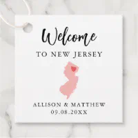 Jersey Favor Tags 