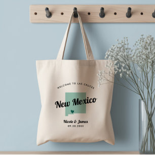 Any Color New Mexico Wedding Welcome Bag, Tote Bag