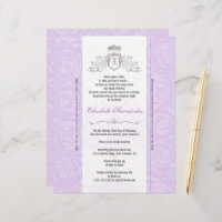 Any Color Once Upon a Time DIY Scroll Invitations