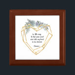 ANY COLOR Poem Wedding Ring 2 Gift Box<br><div class="desc">"Go,  little ring,  to that same sweet who hath my heart in her domain." This beautiful ring box features the romantic quote from Chaucer.</div>