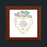 ANY COLOR Poem Wedding Ring Gift Box<br><div class="desc">"Go,  little ring,  to that same sweet who hath my heart in her domain." This beautiful ring box features the romantic quote from Chaucer.</div>