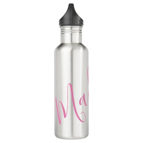 Any Color _ Script Name Water Bottle