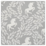 Any Color shows as Gray Unicorn Floral Fabric