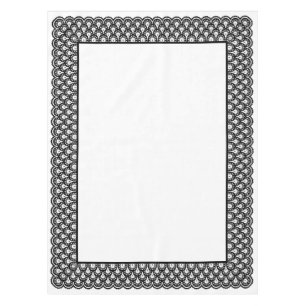 Any Color Skull and Crossbones Lace Tablecloth