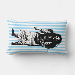 ANY COLOR STRIPED POSTERIZED Doll Pillow