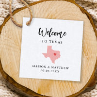 Any Color Texas Wedding Welcome Bag